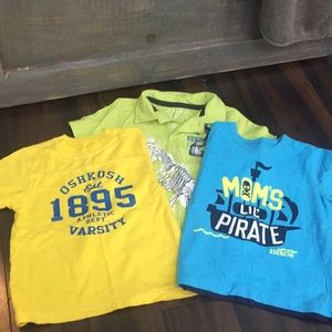 3t bundle of boys t-shirts